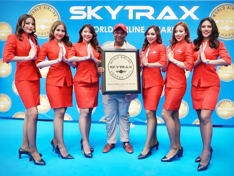 แอร์เอเชีย ครองเเชมป์ “สายการบินราคาประหยัดที่ดีที่สุดในโลก” ปีที่ 14