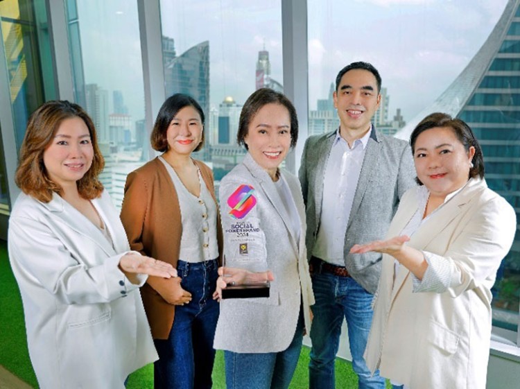 กรุงศรี คว้ารางวัล 2024 Thailand’s Social Power Brand อันดับ 1 ในกลุ่ม “ธนาคาร”